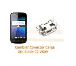 Cambiar Conector Carga Zte Blade C2 V809 - Imagen 1