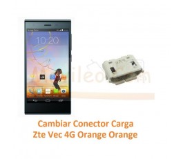 Cambiar Conector Carga Zte Vec 4G Orange Rono T50 - Imagen 1