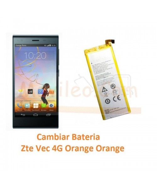 Cambiar Bateria Zte Vec 4G Orange Rono T50 - Imagen 1