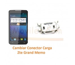 Cambiar Conector Carga Zte Grand Memo N5 - Imagen 1