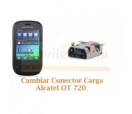 Cambiar Conector Carga para Alcatel OT720 OT-720 - Imagen 1