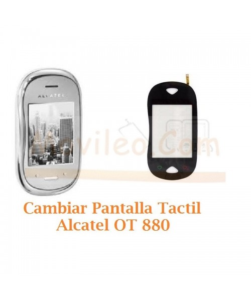 Cambiar Pantalla Tactil Alcatel OT880 OT-880 - Imagen 1