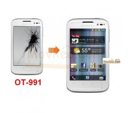 Cambiar Pantalla LCD (display) Alcatel One Touch 991 - Imagen 1