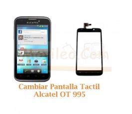 Cambiar Pantalla Tactil Alcatel OT995 OT-995 - Imagen 1