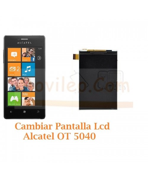 Cambiar Pantalla Lcd Alcatel OT5040 OT-5040 - Imagen 1