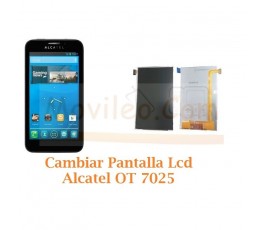 Cambiar Pantalla Lcd Alcatel OT7025 OT-7025 - Imagen 1