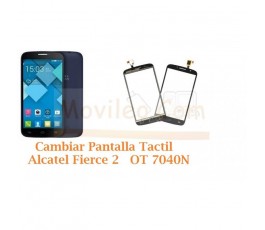 Cambiar Pantalla Tactil Alcatel Fierce 2 OT7040N OT-7040N - Imagen 1