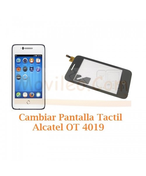 Cambiar Pantalla Tactil Alcatel Fire C OT4019 OT-4019 - Imagen 1