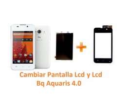 Cambiar Pantalla Táctil y Lcd Bq Aquaris 4.0 - Imagen 1