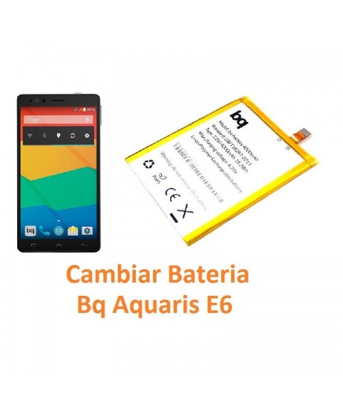 Cambiar Batería Bq Aquaris E6 - Imagen 1