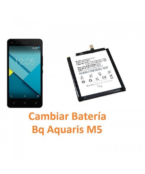 Cambiar Batería Bq Aquaris M5 - Imagen 1