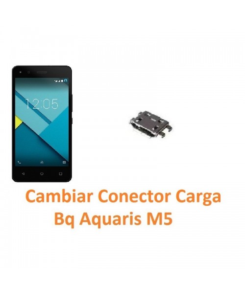 Cambiar Conector Carga Bq Aquaris M5 - Imagen 1