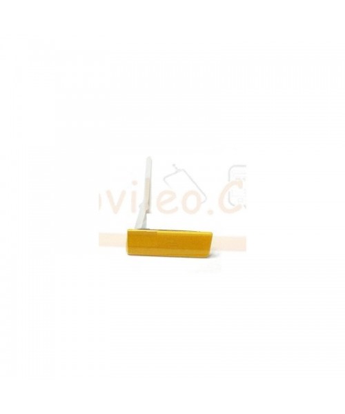 Tapa Amarilla Micro Usb para Sony Xperia Go, St27, St27i - Imagen 1