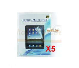 Pack 5 Protectores de Pantalla Transparente iPad-3 - Imagen 1