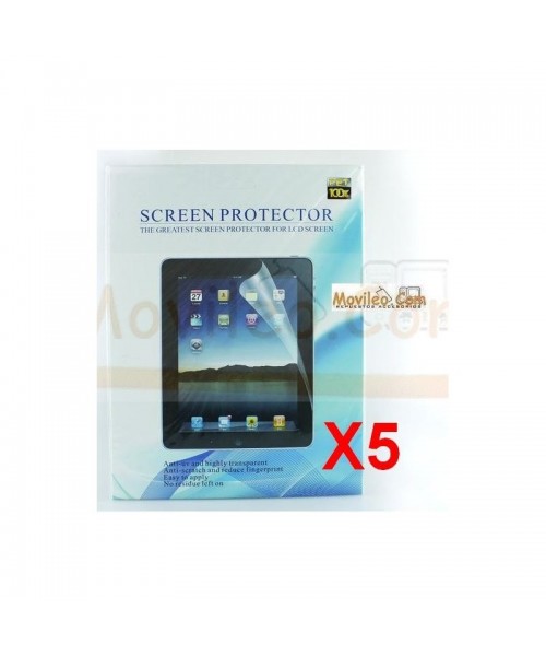 Pack 5 Protectores de Pantalla Transparente iPad-3 - Imagen 1