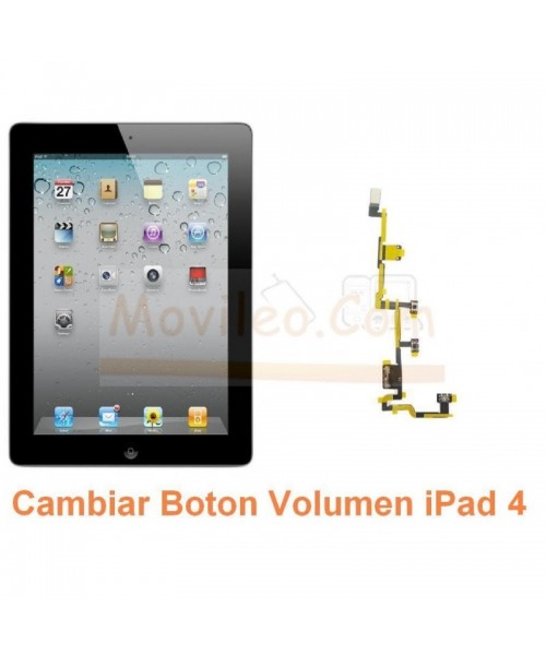 Cambiar Boton Volumen iPad 4 - Imagen 1