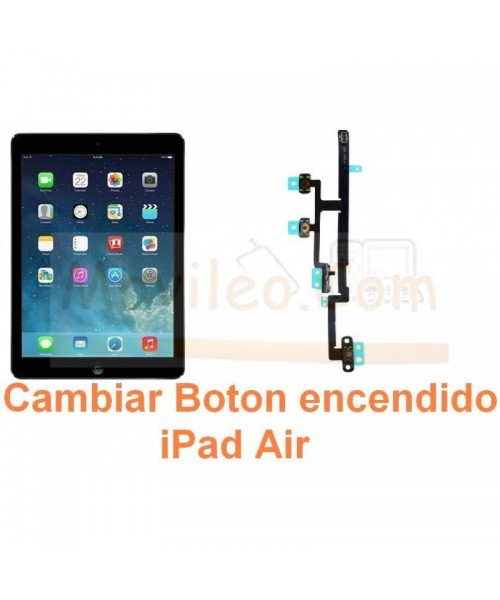 Cambiar Boton Encendido iPad Air - Imagen 1