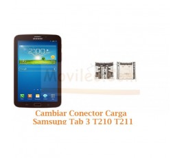 Cambiar Conector Carga Samsung Tab 3 T210 T211 - Imagen 1