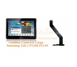 Cambiar Conector Carga Samsung Tab 2 P5100 P5110 - Imagen 1