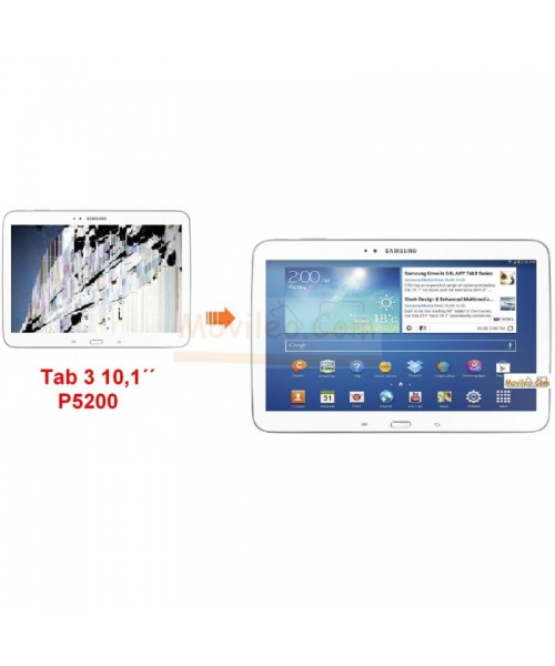 Cambiar Pantalla Lcd (display) Samsung Tab 3 10,1  P5200 - Imagen 1