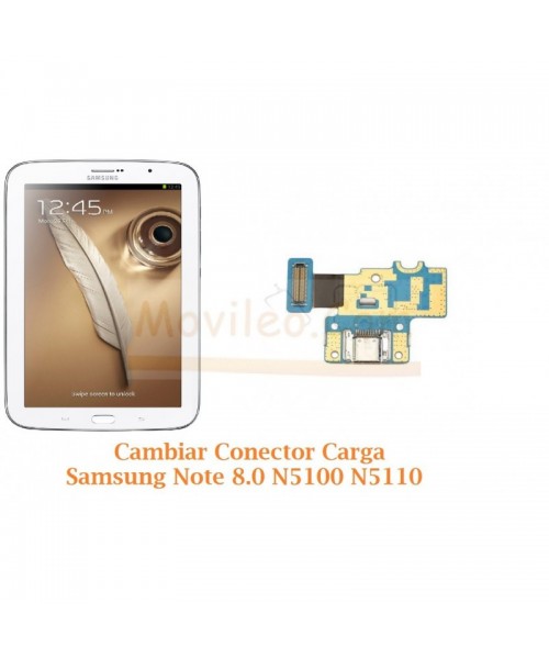 Cambiar Conector Carga Samsung Note 8.0 N5100 N5110 - Imagen 1
