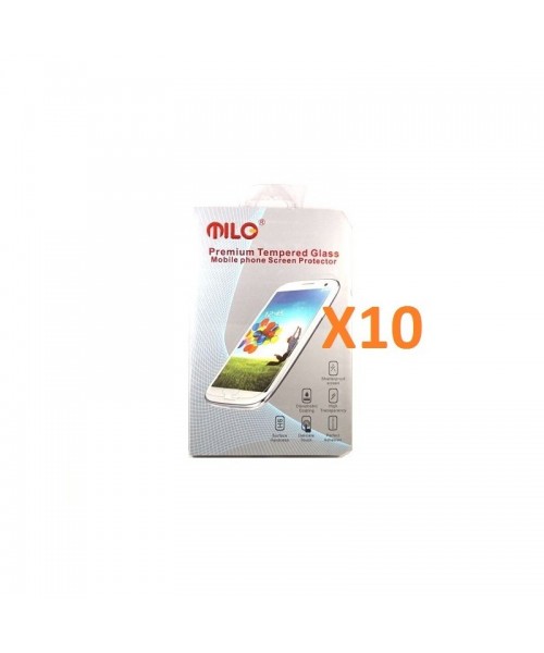 Pack 10 Protectores Cristal Templado Milo de 2.5D para Bq X5 - Imagen 1