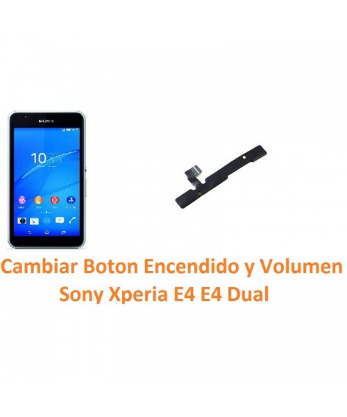 Cambiar encendido y volumen Sony Xperia E4 - Imagen 1