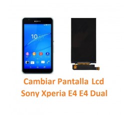 Cambiar pantalla lcd display Sony Xperia E4 - Imagen 1