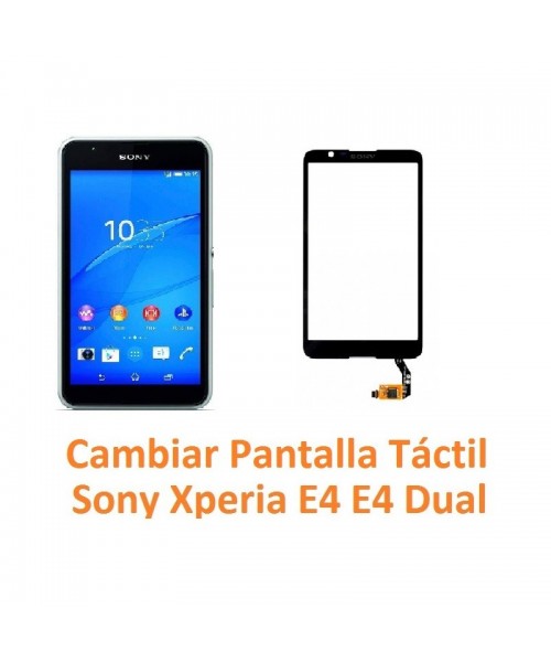 Cambiar pantalla táctil Sony Xperia E4 - Imagen 1