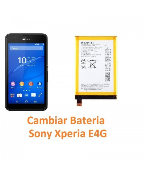 Cambiar batería Sony Xperia E4G - Imagen 1