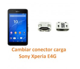 Cambiar conector carga Sony Xperia E4G - Imagen 1