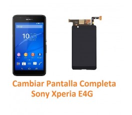 Cambiar pantalla completa táctil y lcd Sony Xperia E4G - Imagen 1