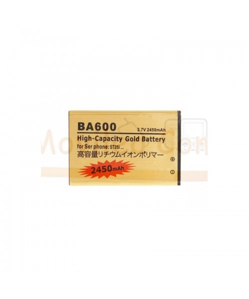 Bateria Gold de 2450mAh para Sony Xperia U ST25 BA600 - Imagen 1