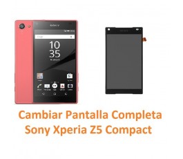 Cambiar pantalla completa táctil y lcd Sony Xperia Z5 Compact - Imagen 1