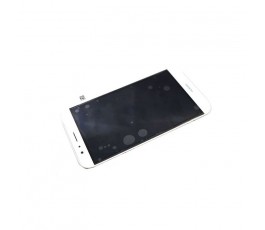 Pantalla Completa con Marco para Huawei Ascend G8 Blanca - Imagen 1