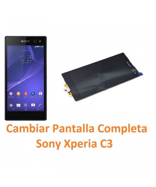 Cambiar Pantalla Completa Sony Xperia C3 - Imagen 1