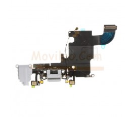 Flex conector carga micrófono y jack para iPhone 6S Gris - Imagen 2