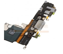 Flex conector carga micrófono y jack para iPhone 6S Gris - Imagen 5