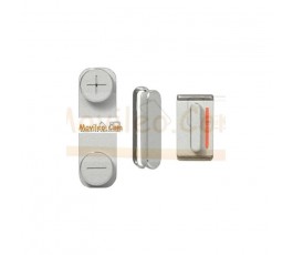 Set de 3 botones para iPhone 5 en Blanco - Imagen 1