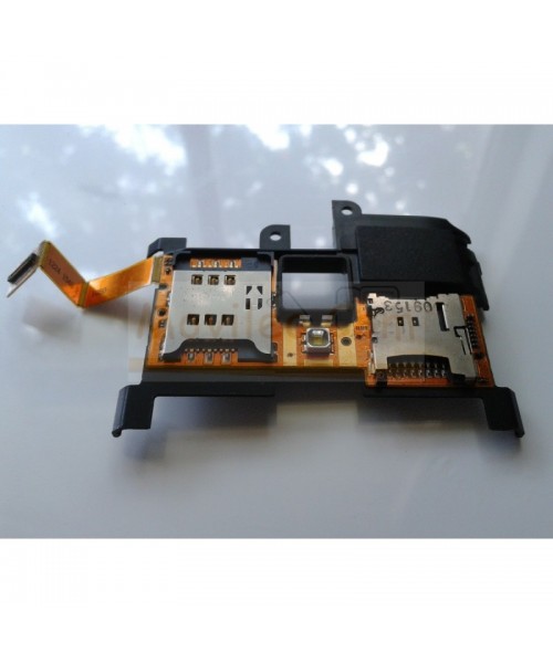 Flex Lector Sim Lector Micro Sd y Modulo Altavoz para Sony Xperia X10 - Imagen 1