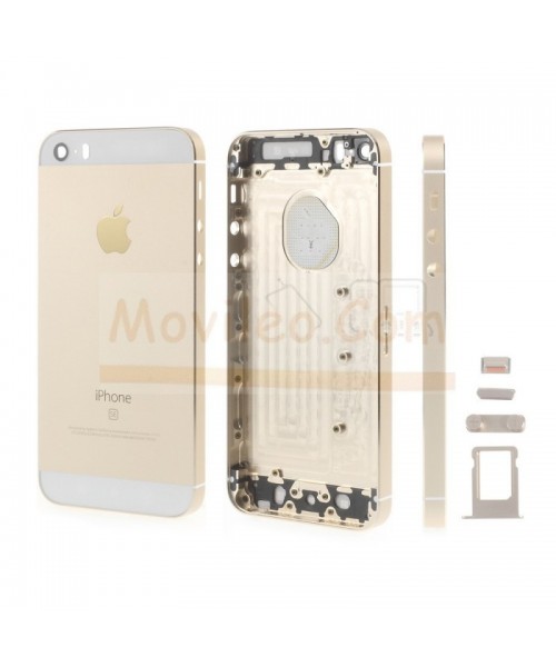 Carcasa iPhone SE Dorado Oro - Imagen 1