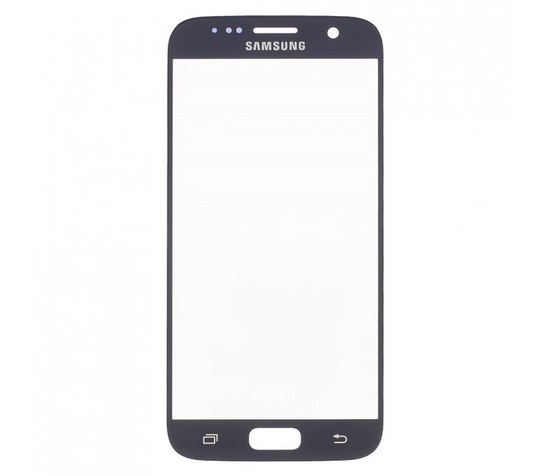 aleatorio Comprometido síndrome Comprar Cristal Samsung Galaxy S7 G930 Negro Repuesto de Móvil