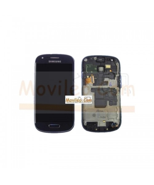 Pantalla Completa Azul Con Marco Samsung Galaxy S3 Mini i8190 - Imagen 1