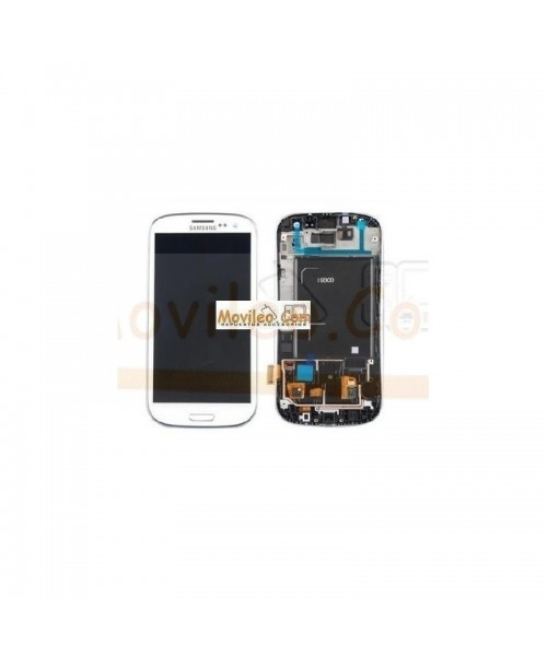 Pantalla Completa Blanca Con Marco Samsung Galaxy S3 i9300 - Imagen 1