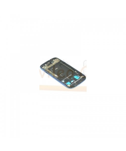 Marco Frontal Chasis Azul para Samsung Galaxy S3 i9300 - Imagen 1