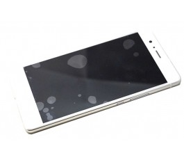 Pantalla completa táctil lcd y marco Huawei P9 Lite Blanca