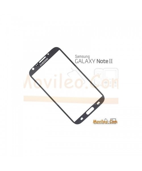 Cristal Gris Oscuro Samsung Galaxy Note 2, N7100 - Imagen 1