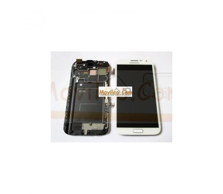 Pantalla Completa Blanca Samsung Note  2 , N7100 - Imagen 1
