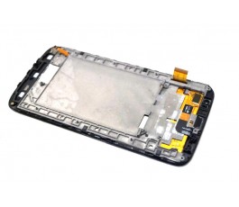 Pantalla completa tactil lcd display con marco Yezz A6MBK negra