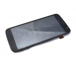 Pantalla completa tactil lcd display con marco Yezz A6MBK negra